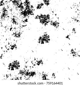 Grunge background of black and white. Abstract vector texture. Monochrome pattern