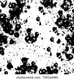 Grunge background of black and white. Abstract vector texture. Monochrome pattern