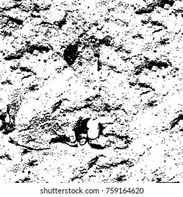 Grunge background of black and white. Abstract vector texture. Monochrome pattern