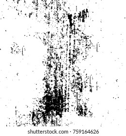 Grunge background of black and white. Abstract vector texture. Monochrome pattern