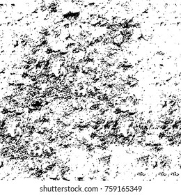 Grunge background of black and white. Abstract vector texture. Monochrome pattern