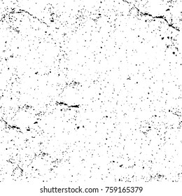 Grunge background of black and white. Abstract vector texture. Monochrome pattern