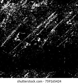 Grunge background of black and white. Abstract vector texture. Monochrome pattern
