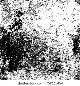 Grunge background of black and white. Abstract vector texture. Monochrome pattern
