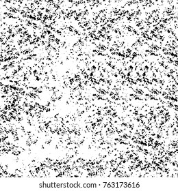 Grunge background of black and white. Abstract vector texture. Monochrome seamless pattern