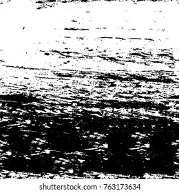 Grunge background of black and white. Abstract vector texture. Monochrome seamless pattern