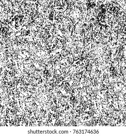 Grunge background of black and white. Abstract vector texture. Monochrome seamless pattern