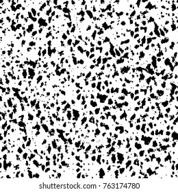 Grunge background of black and white. Abstract vector texture. Monochrome seamless pattern