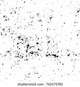 Grunge background of black and white. Abstract vector texture. Monochrome seamless pattern