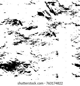 Grunge background of black and white. Abstract vector texture. Monochrome seamless pattern