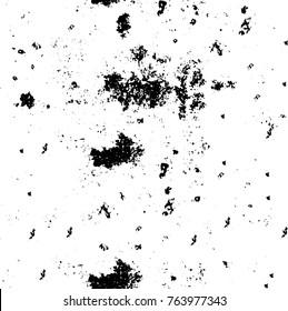 Grunge background of black and white. Abstract vector texture. Monochrome seamless pattern