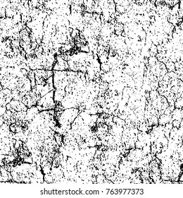 Grunge background of black and white. Abstract vector texture. Monochrome seamless pattern