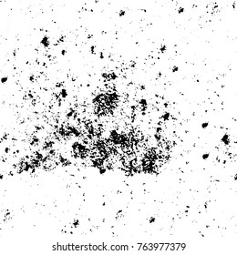 Grunge background of black and white. Abstract vector texture. Monochrome seamless pattern