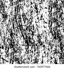 Grunge background of black and white. Abstract vector texture. Monochrome seamless pattern