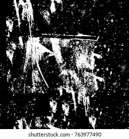 Grunge background of black and white. Abstract vector texture. Monochrome seamless pattern
