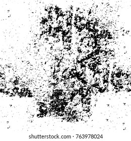 Grunge background of black and white. Abstract vector texture. Monochrome seamless pattern