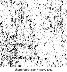 Grunge background of black and white. Abstract vector texture. Monochrome seamless pattern