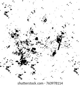 Grunge background of black and white. Abstract vector texture. Monochrome seamless pattern