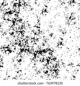 Grunge background of black and white. Abstract vector texture. Monochrome seamless pattern