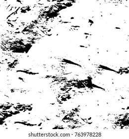 Grunge background of black and white. Abstract vector texture. Monochrome seamless pattern