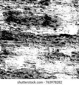 Grunge background of black and white. Abstract vector texture. Monochrome seamless pattern