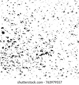 Grunge background of black and white. Abstract vector texture. Monochrome seamless pattern