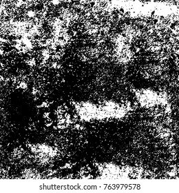 Grunge background of black and white. Abstract vector texture. Monochrome seamless pattern