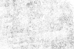 Fondo Negro Y Blanco. Grietas, Chips, Arañazos, Textura De Polvo. Muro Abstracto De La Ciudad. Sucia Y Vieja Superficie. Patrón Vintage Vectorial