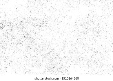 Grunge background black and white. Cracks, chips, scratches, dust texture. Abstract city wall. Dirty old surface. Vector vintage pattern