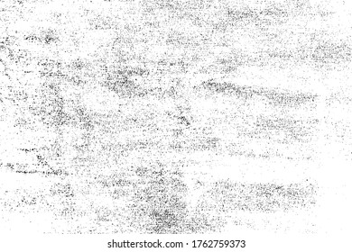 Grunge background black and white. Dark texture dirty. Rust effect. Distressed overlay texture of cracked. Halftone vector illustration, Eps 10.