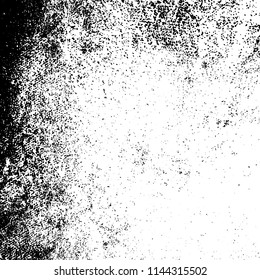 Grunge background black and white. Monochrome dark texture