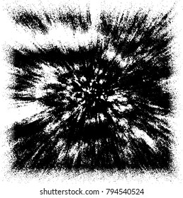 Grunge background of black and white. Monochrome vector texture
