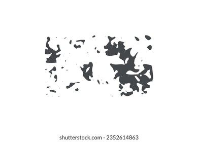 Grunge background. Black and white rough texture pattern for designer tasks. Vector Illustration