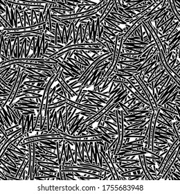 Grunge background black and white seamless vector background