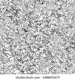 Grunge background black and white. Texture of scratches, chips, scuffs, cracks. Old vintage worn surface
