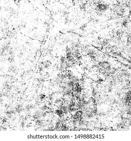 Grunge background black and white. Texture of scratches, chips, scuffs, cracks. Old vintage worn surface