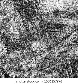 Grunge background black and white. Texture of scratches, chips, cracks, dirt. Abstract monochrome surface. Dirty worn-out surface
