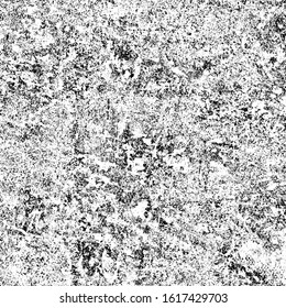 Grunge background black and white. Texture of scratches, chips, scuffs, cracks. Old vintage worn surface