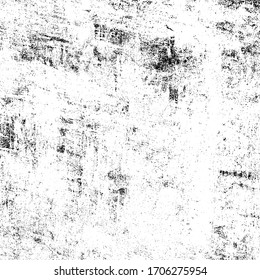 Grunge background black and white. Texture of scratches, chips, scuffs, cracks. Old vintage worn surface