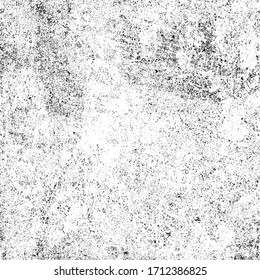 Grunge background black and white. Texture of scratches, chips, scuffs, cracks. Old vintage worn surface