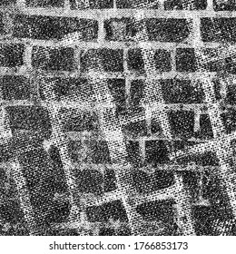 brüchiger Hintergrund, schwarz-weiß. Textur der Kratzer, Chips, Risse, Schmutz. Abstrakte monochrome Oberfläche. Schmutzige abgenutzte Oberfläche