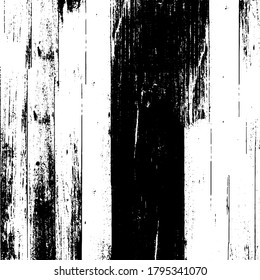 Grunge background black and white. Texture of chips, cracks, scratches, scuffs, dust, dirt. Dark monochrome surface. Old vintage vector pattern