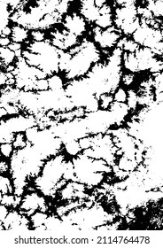 Grunge background black and white texture. Dark monochrome surface. Old vintage vector pattern