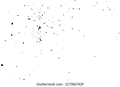 Grunge background black and white. Texture of chips, cracks, scratches, scuffs, dust, dirt. Dark monochrome surface. Old vintage vector pattern. EPS 10.
