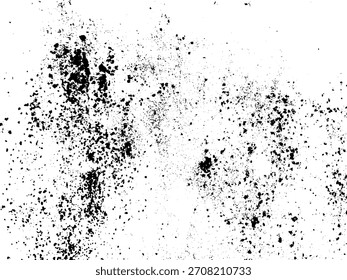 Grunge fondo blanco y negro. Textura de astillas, grietas, arañazos, rayones, polvo, suciedad. Patrón de Vector de grietas, astillas, rayones. Abstractas superficie vintage.