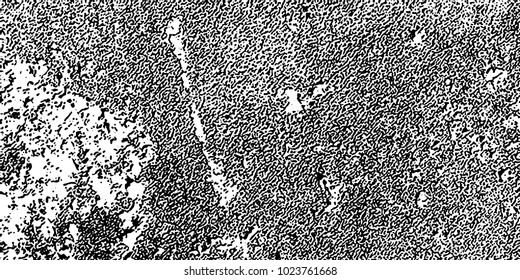 Grunge background black and white vector. Abstract texture of dust, dirt, stains
