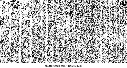Grunge background black and white vector. Abstract texture of dust, dirt, stains
