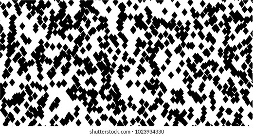 Grunge background black and white vector. Abstract texture of dust, dirt, stains