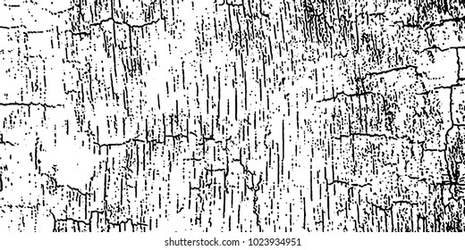 Grunge background black and white vector. Abstract texture of dust, dirt, stains
