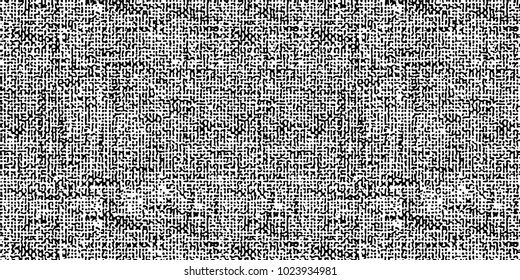 Grunge background black and white vector. Abstract texture of dust, dirt, stains